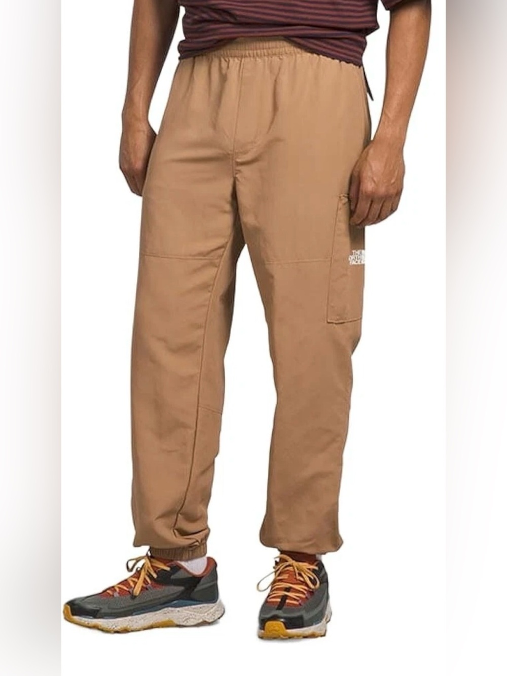 The North Face Nylon Easy Pants Men’s XL Almond Butter • Like New • Tapered Leg